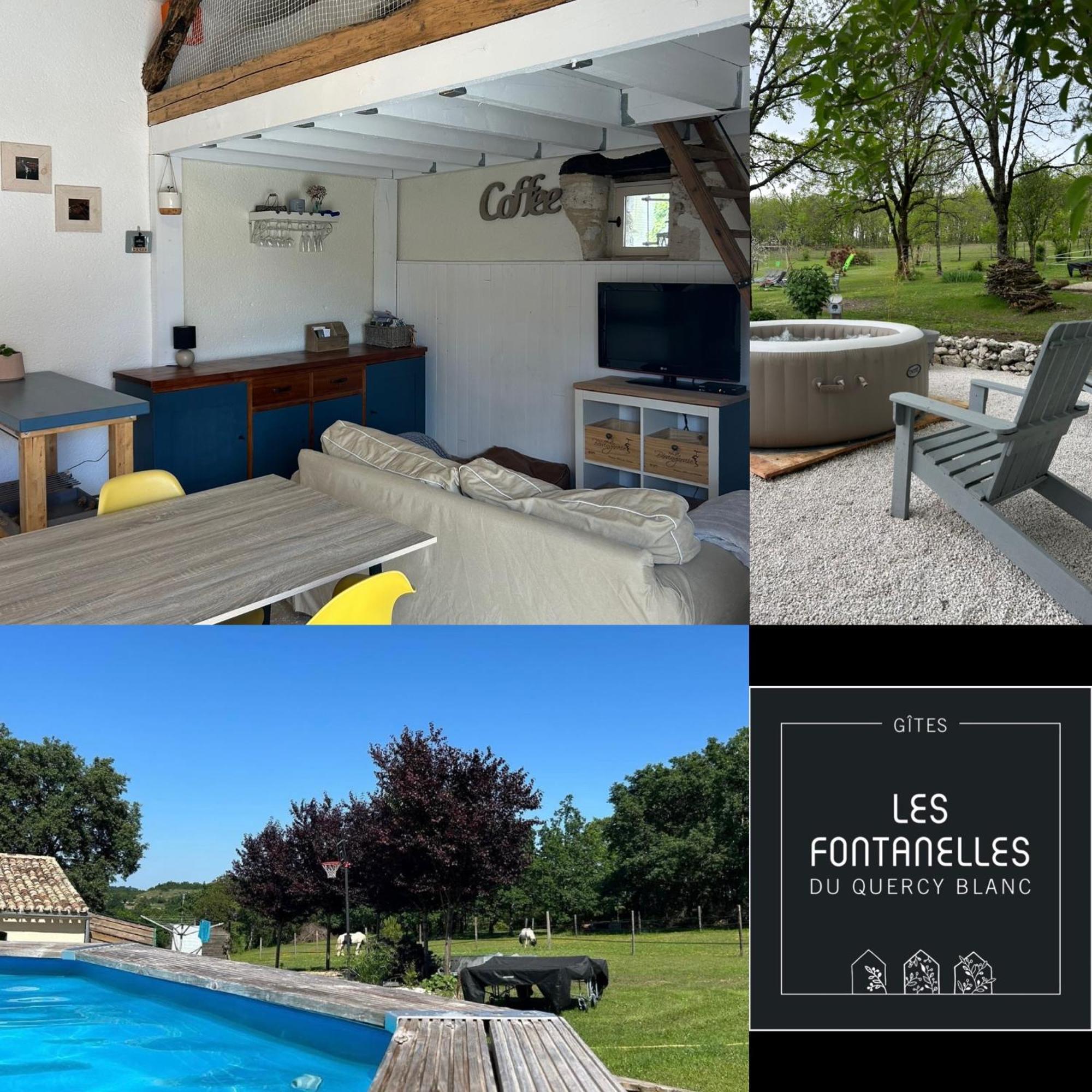 Villa Les Fontanelles Du Quercy Blanc Montcuq Exterior foto